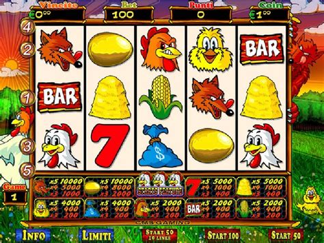 slot machine gratis da bar gallina